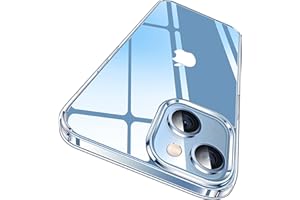 CASEKOO for iPhone 15 Plus/ 14 Plus Case Crystal Clear, [Not Yellowing] [Military Grade Drop Protection] Shockproof Protective Phone Transparent Cover for Women Men 6.7 inch, Clear