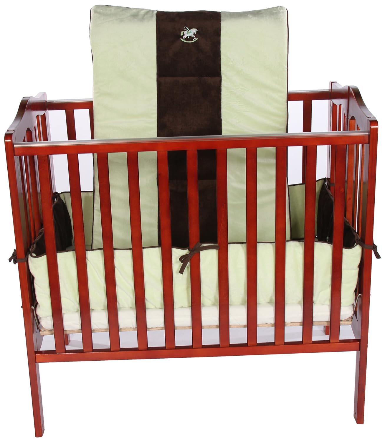 carousel mini crib bedding