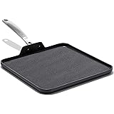 OXO Good Grips Pro Nonstick Dishwasher Safe Black Griddle Pan, 11"