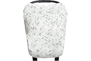 Copper Pearl Multi-Use Cover: Car Seat Covers, Nursing Cover, and Stroller Cover for Sun - Stretchy Fabric, All-Season Use, Stylish Designs, Easy Access for Moms - Alta