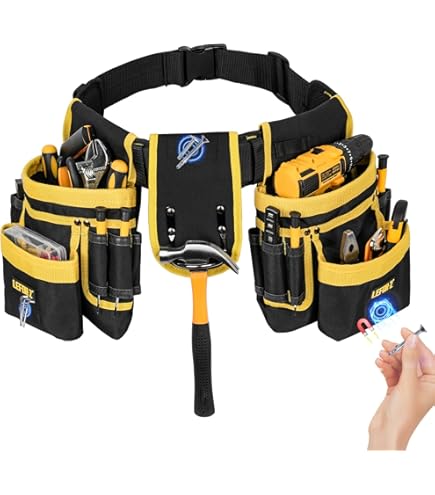 KOYYTO 19 Pocket Tool Belts - Gardening Belt with Quick