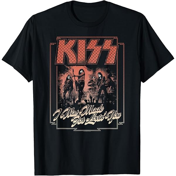 Amazon.com: Womens KISS - Lovin You V-Neck T-Shirt : Clothing