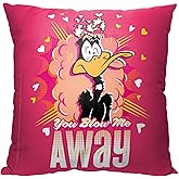 NORTHWEST Looney Tunes Pillow, 18" x 18", Blown Away