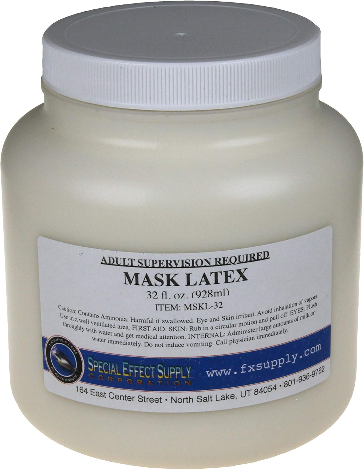 Amazon Liquid Latex Rubber For Mask Making 1 Quart Toys Games