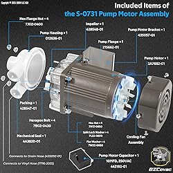 S-0731 Water Pump for Hoshizaki, Ice Machine Motor