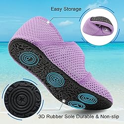 Summer Slippers for Women Shower Beach Swim Water