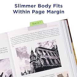 Avery Margin Ultra Tabs, 24 Repositionable Sticky