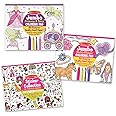 Melissa & Doug Sticker Collection and Coloring Pads Set: Princesses, Fairies, Animals, and More - FSC Certified
