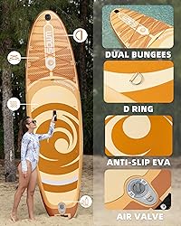 SOWM Inflatable Paddle Board with Sup