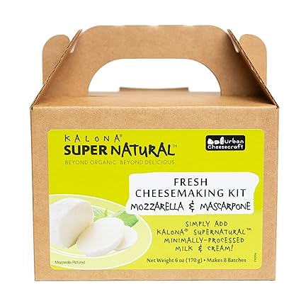 Amazon Com Kalona Supernatural Fresh Cheesemaking Kit Easy