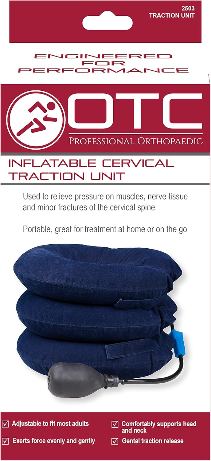 OTC Cervical Traction Unit, Head Neck Spine, Inflatable, Select Series: Health & Personal Care