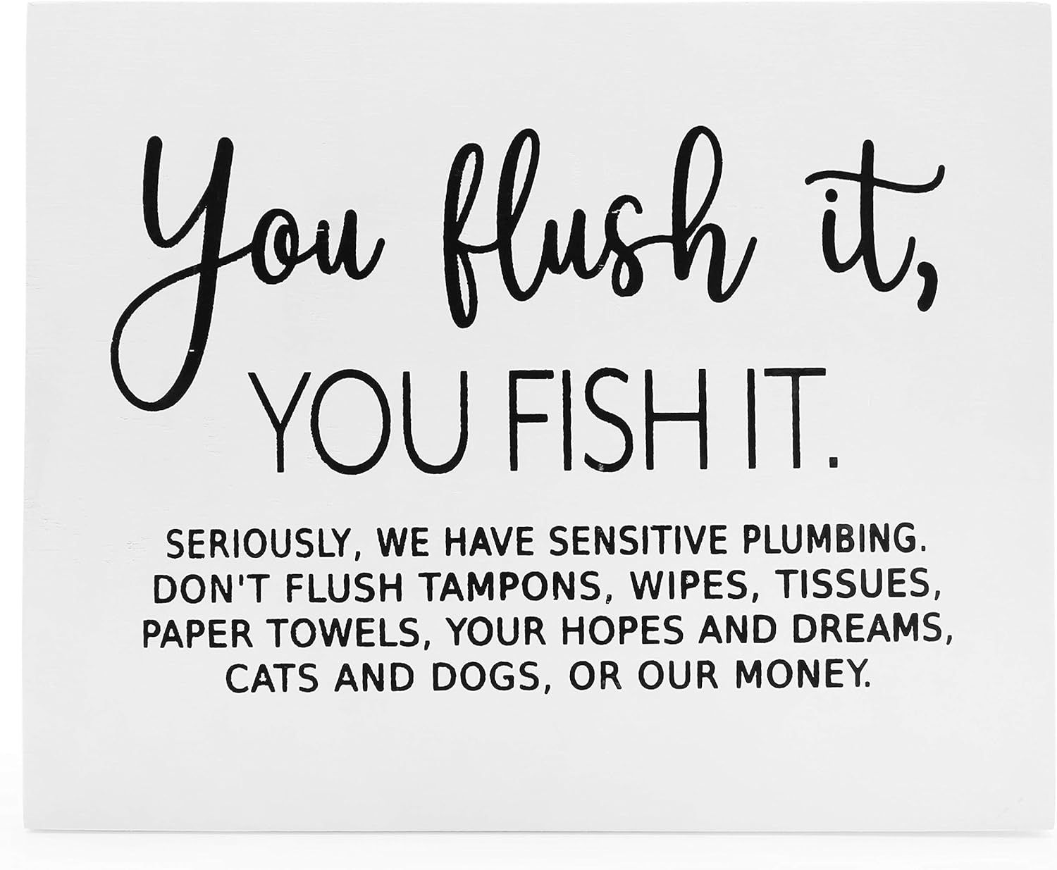 Best Wooden Sign Decor For Home Fish