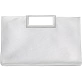 SWEETV CHUNLI Clutch Purses for Women Evening Formal, Fashion PU Leather Purse for Prom, Cocktail, and Wedding