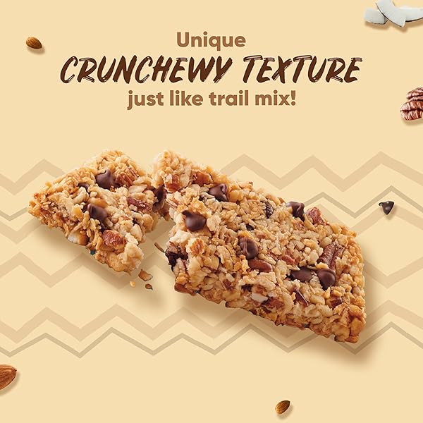 LARABAR TRAIL MIX BARS, CHOCOLATE COCONUT MACAROON, GLUTEN FREE BAKED NUT BAR, 6 COUNT, 6.36 OZ