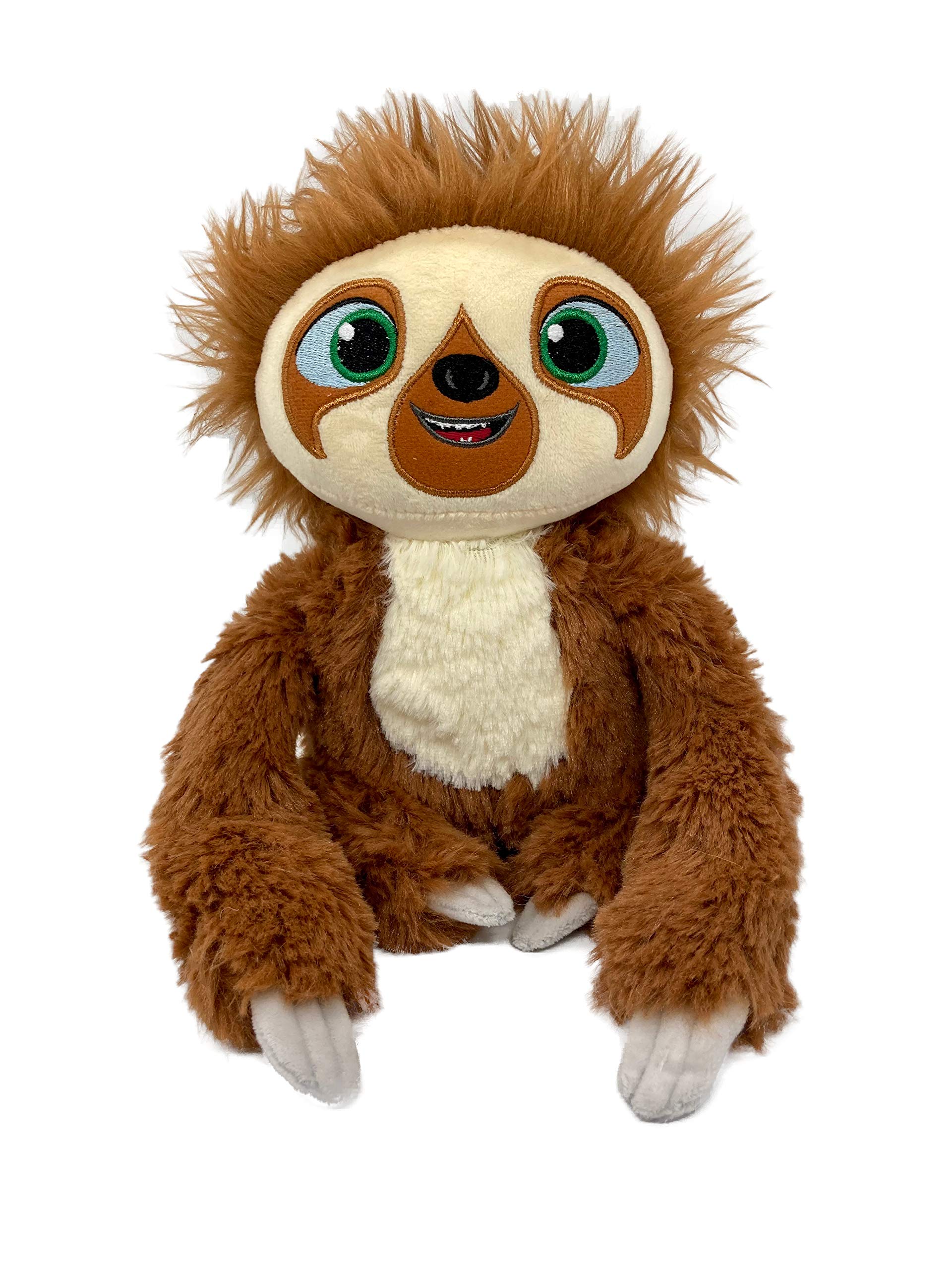 The Croods 2 Everything at the Beginning Various Plush Figures 24-30 cm, Movie 2021 Original Cuddly Toy Plush Figure, Eep Crood Creepo Monkey Belt and Sash Sloth Chunky Tiger, Plush Toy Soft Toy