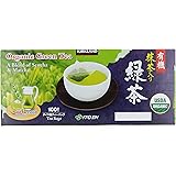 Kirkland Signature Organic Japanese Green Tea, A Blend of Sencha & Matcha 100 bags 0.05 Oz/1.5g per bag by