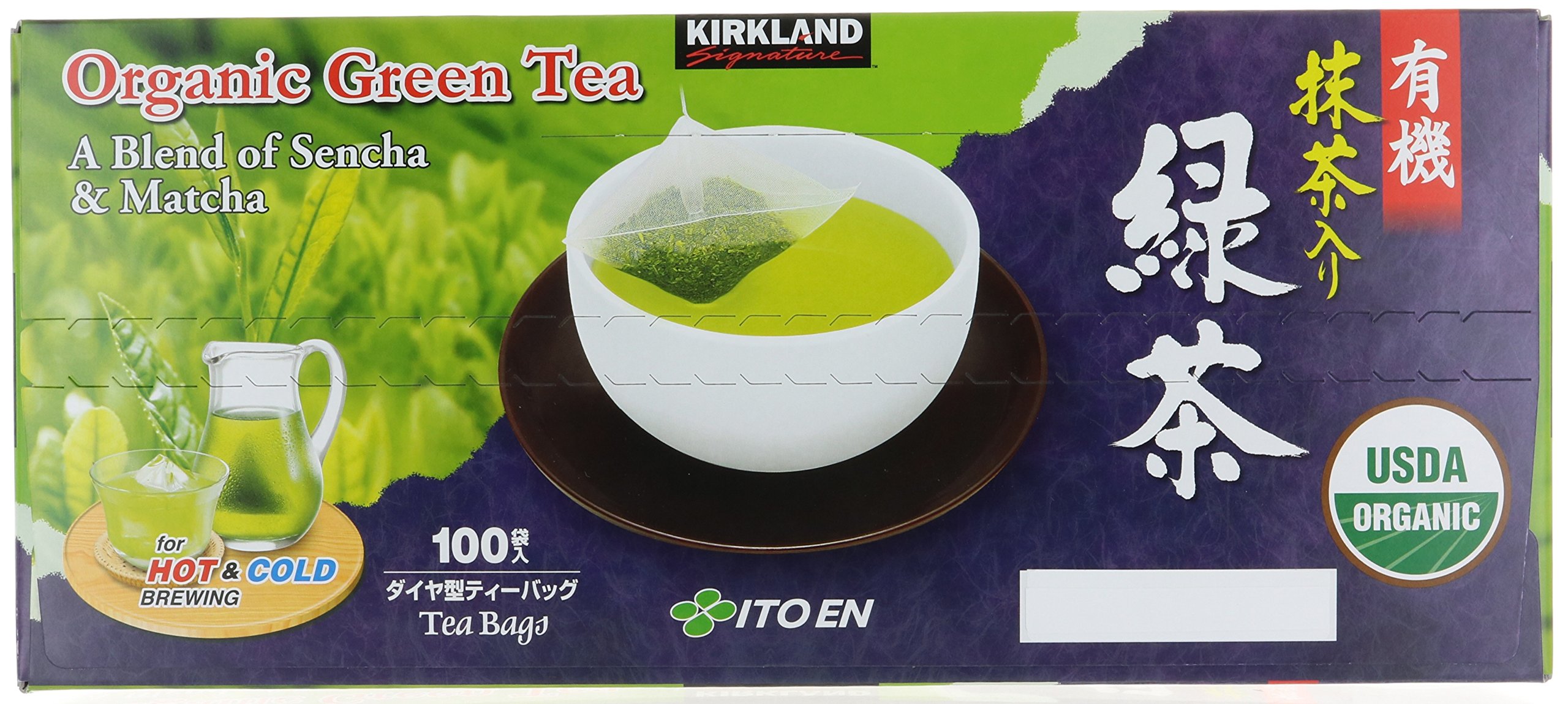 Mua Kirkland Signature Organic Green Tea, 1.5 g, 100count trên Amazon Mỹ chính hãng 2024 Fado