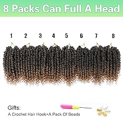 Passion Twist Crochet Hair 6Inch Passion Twist Hair