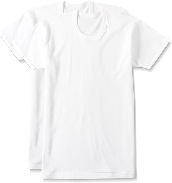 Amazon グンゼ インナーシャツ 遠赤外線加工 速乾 スムース 半袖丸首 二枚組 Rp メンズ インナーシャツ 通販