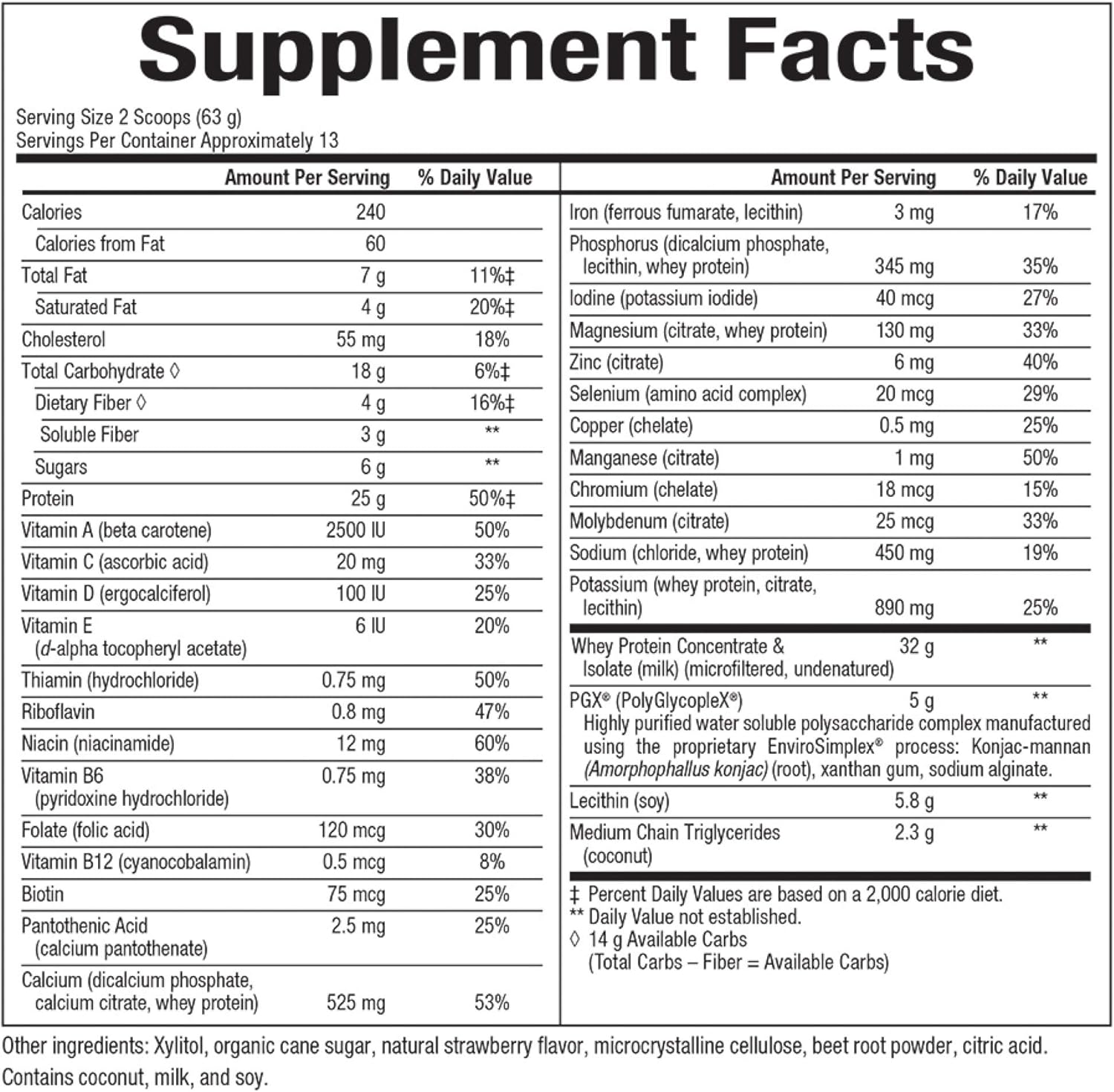 PGX by Natural Factors, SlimStyles Drink Mix, Supports Healthy Weight Management and Helps Reduce Appetite, Very Strawberry, 28 oz (13 servings): Health & Personal Care