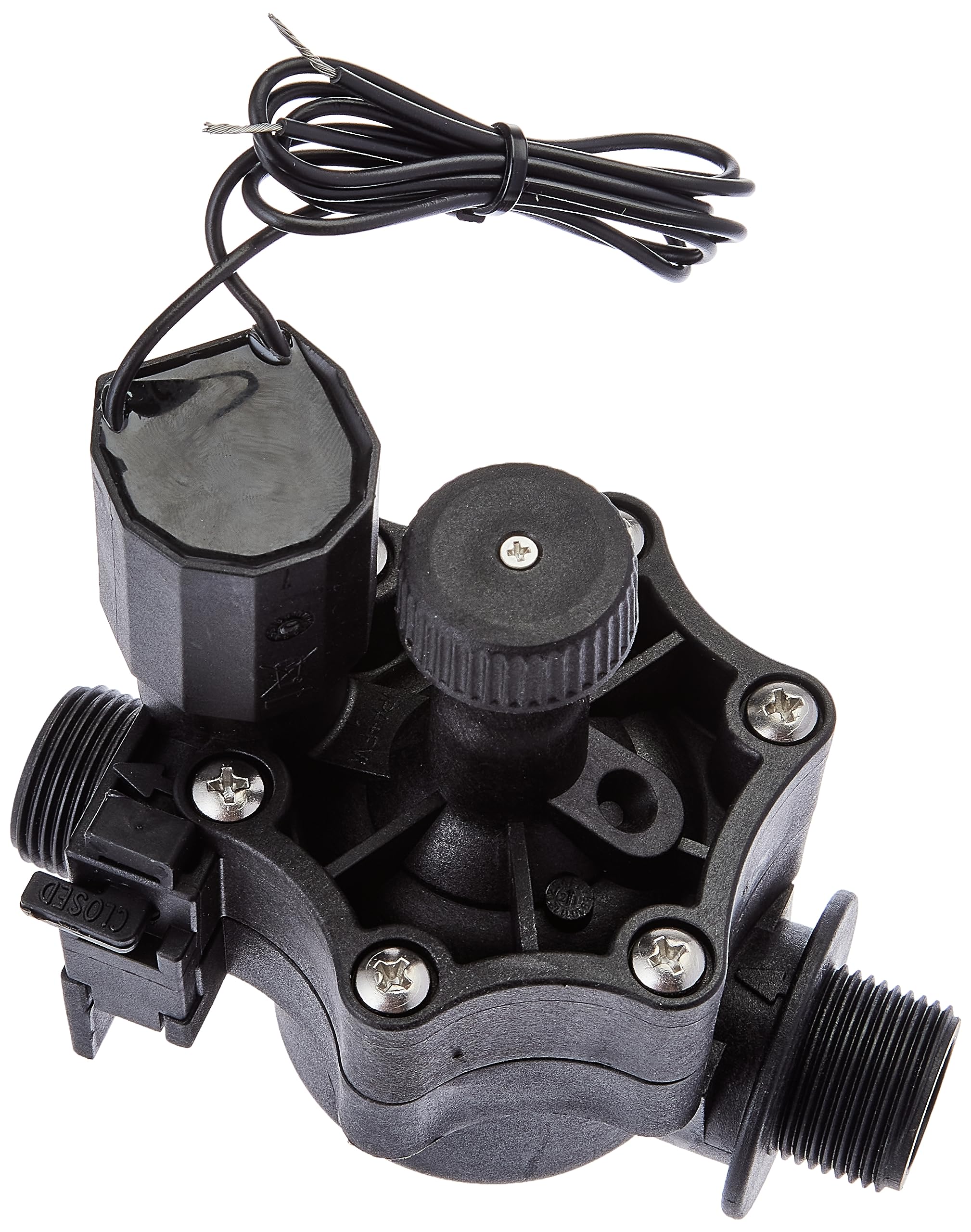 'Aqua Control c12033 – Solenoid Valves Male 3/4, Black