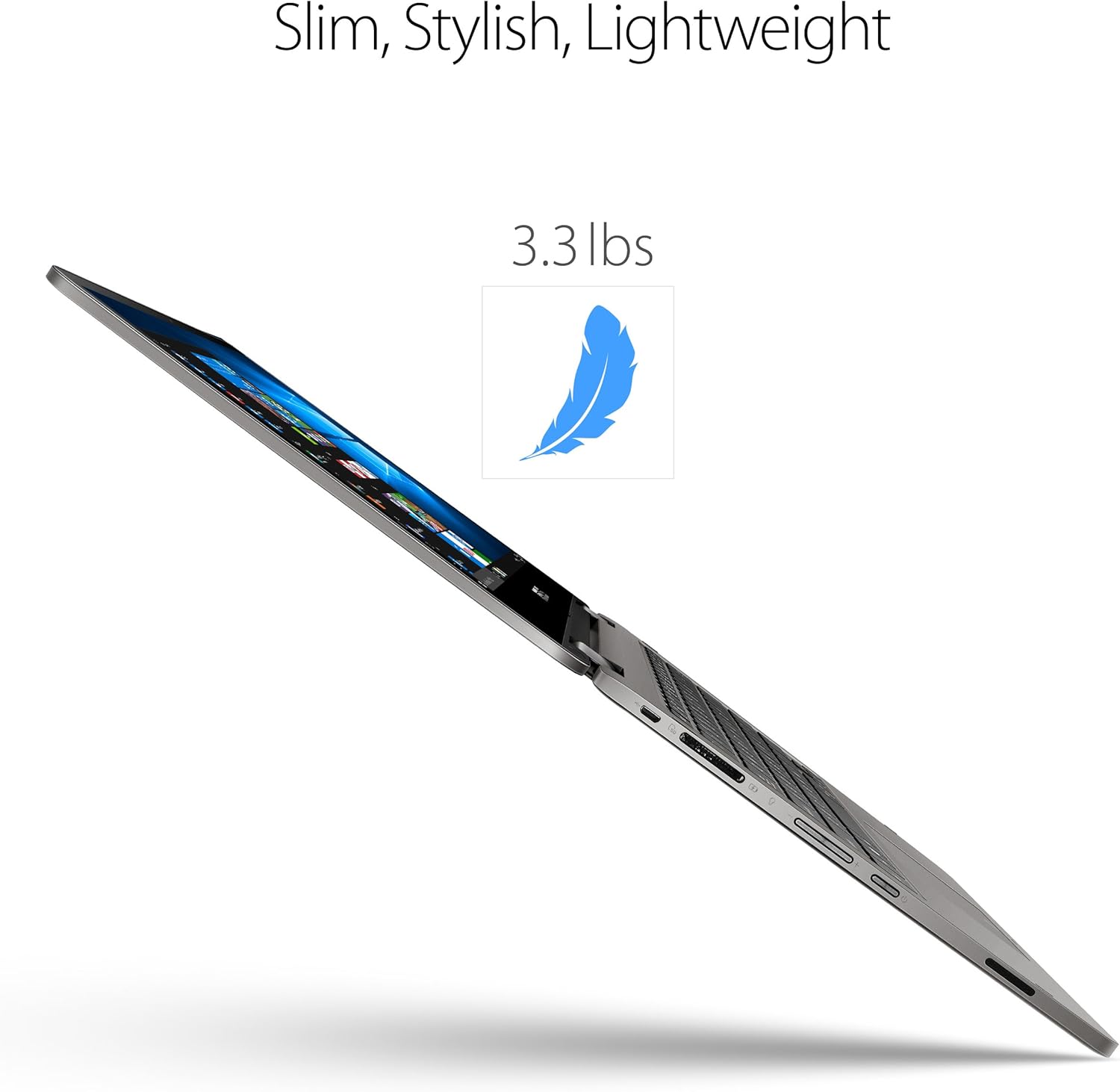 ASUS Vivobook Flip 14 Thin and Light 2-in-1 Laptop, 14” HD Touchscreen, Intel Quad-Core Pentium N5000 Processor, 4GB DDR4, 128GB eMMC Storage, Windows 10, TP401MA-AB21T: Computers & Accessories