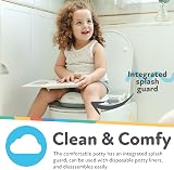 Nuby Go Potty Portable Toddler Toilet Non-Slip Travel Ready 18+ Months view 5