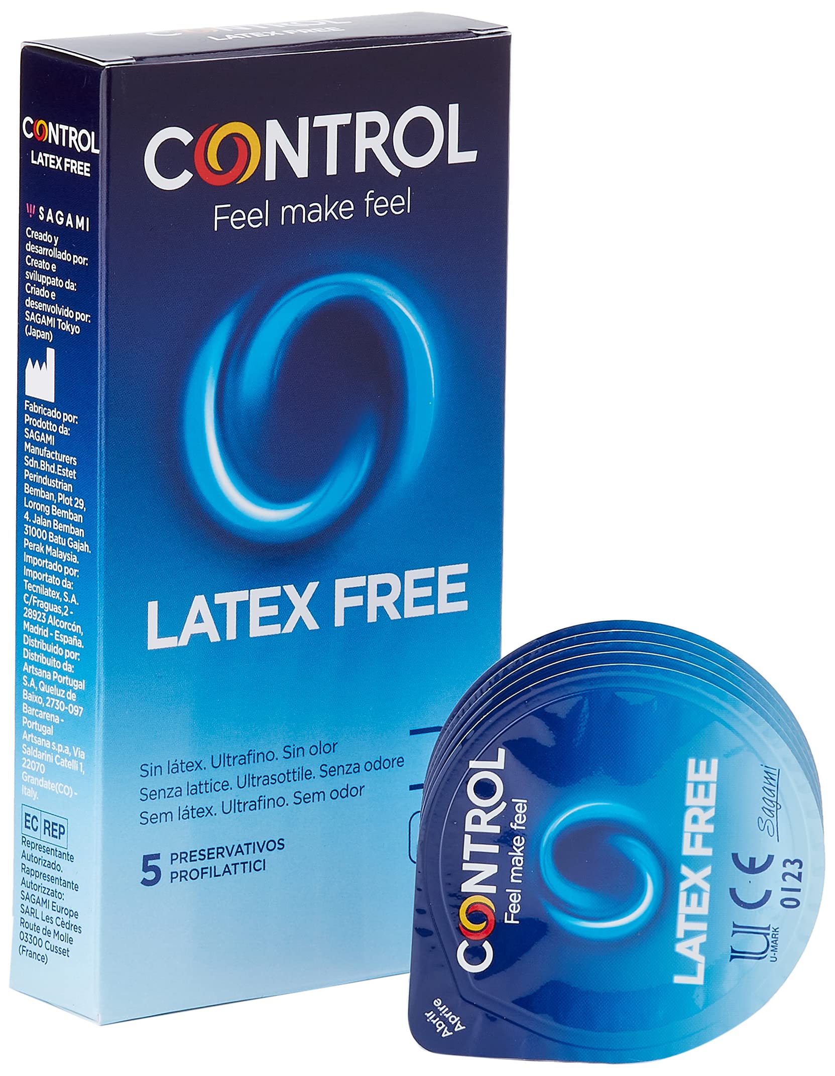 Control - Free SIN Latex Condoms 5 Units