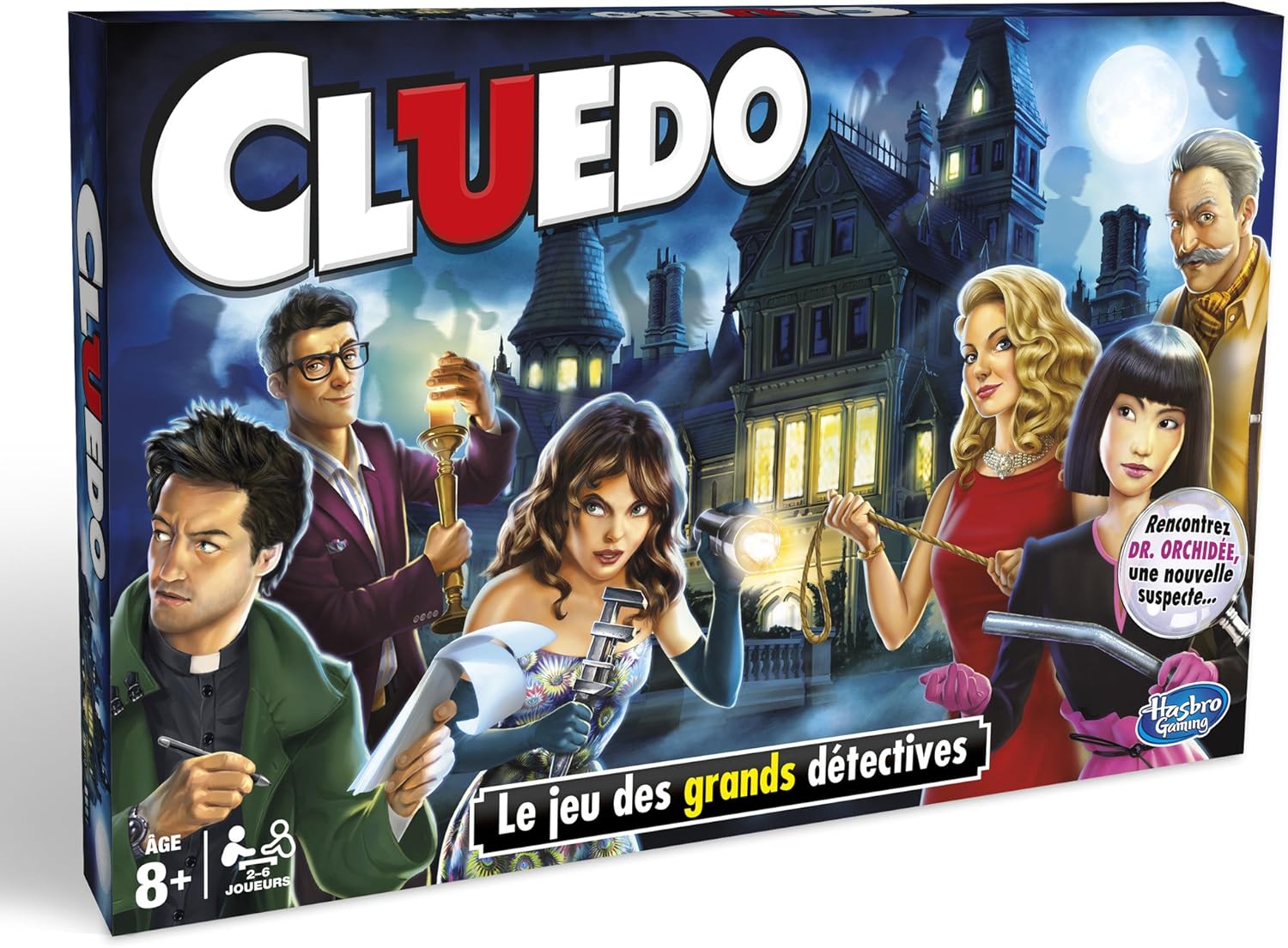 Hasbro Cluedo Franzosische Version Amazon De Spielzeug