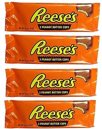 Reeses's Schokotörtchen 3 PEANUT BUTTER CUPS 4er Set