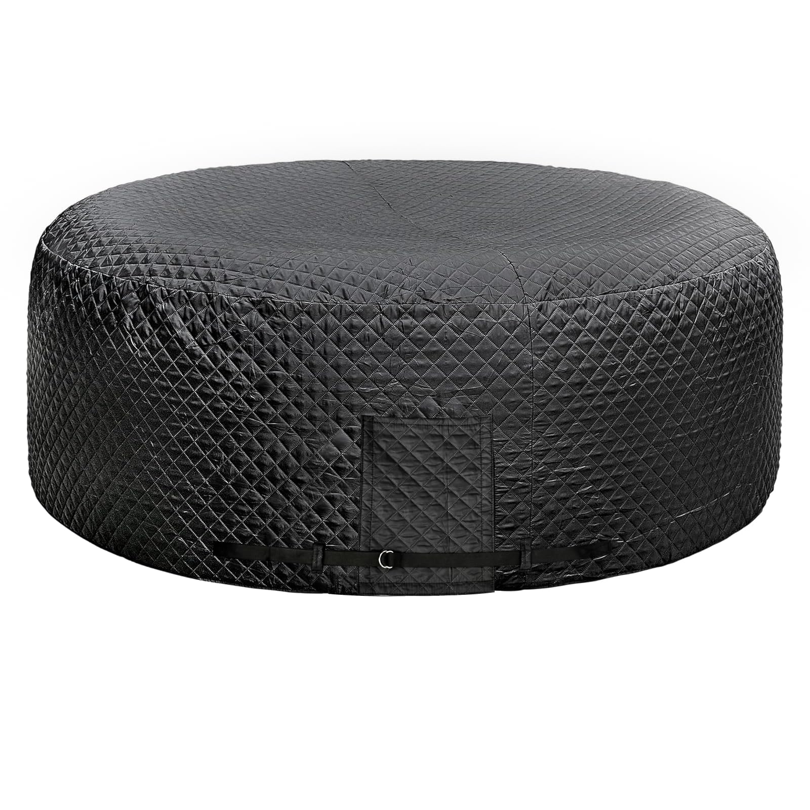 Photo 1 of UCEDER Insulated Inflatable Hot Tub Cover,Round Spa Thermal Cover with External Heater/Pump Install Door Design,Energy-Saving and Eco-Friendly for Keeping Warm(Black,71" D x 28" H)LPNPMEQ4123607
