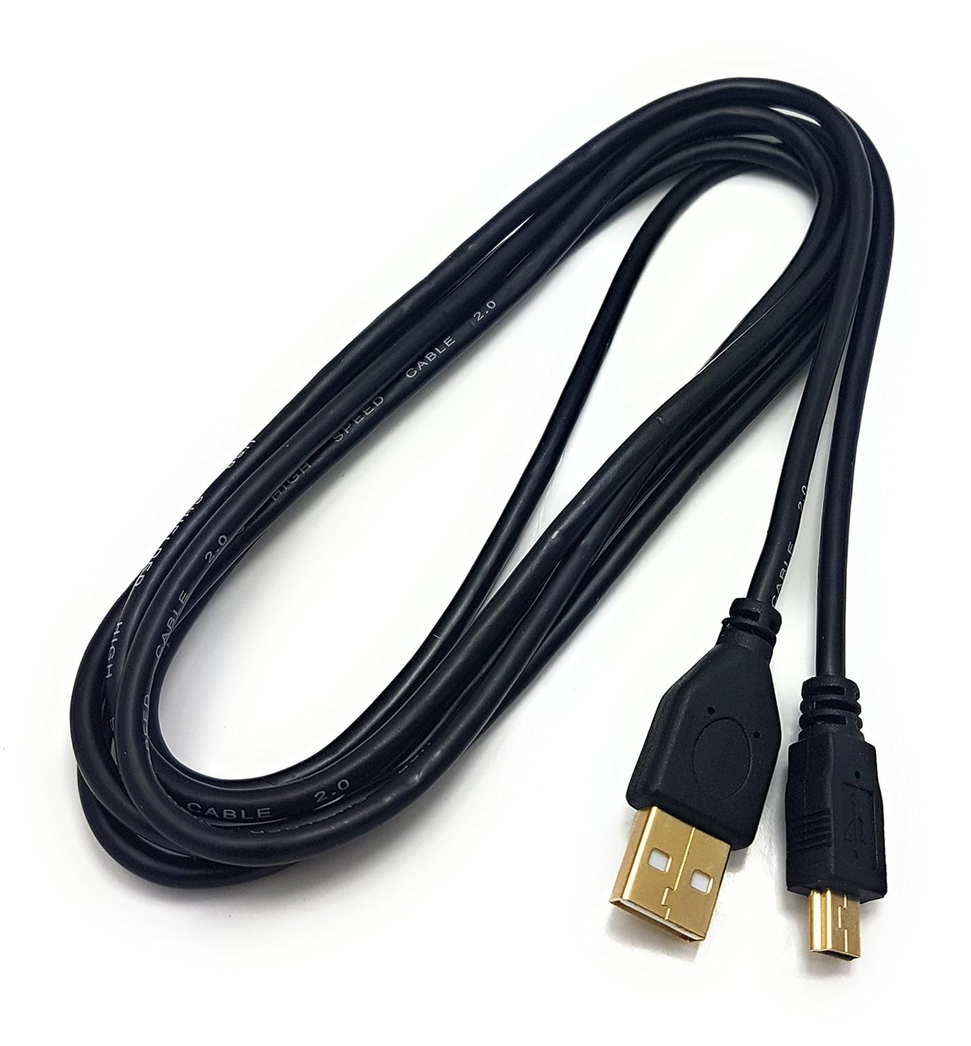 MainCore 2m Long Gold Plated USB to Mini USB Cable for Amazon.co.uk Electronics