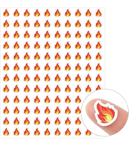Adesivo Gas Infiammabile Rosso Fiamme - Vinile Die Cut Per Sicurezza - Rayd Workshop