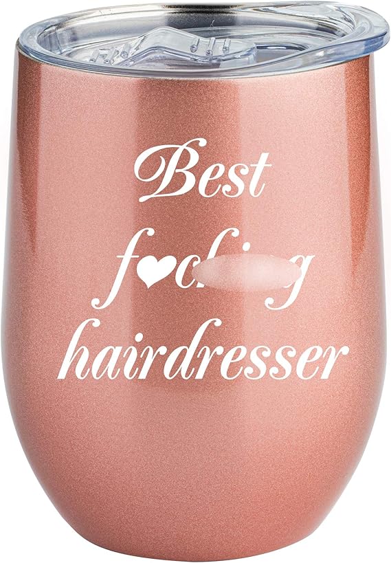 Hairdresser Gifts Wine or Coffee Tumbler 12oz Unique