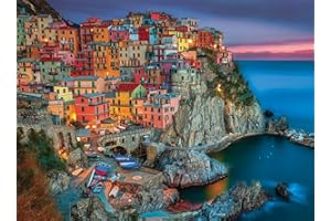 Buffalo Games - Peter Stewart - Cinque Terre - 1000 Piece Jigsaw Puzzle For Adults - Challenging Puzzle Perfect for Game Nights - Finished Size is 26.75 x 19.75