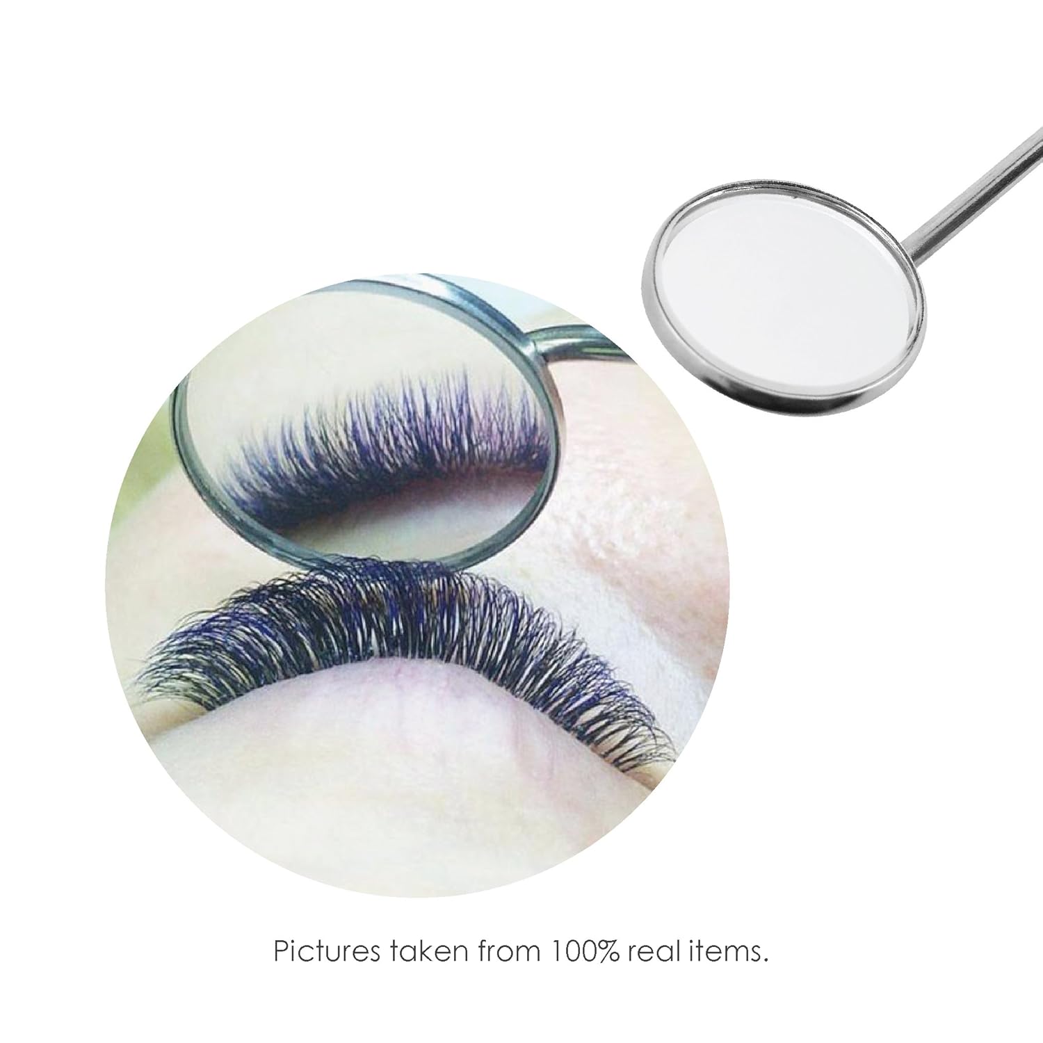 BEYELIAN Makeup Mirror for Eyelash Extensions Dental Tool Inspect Instrument : Beauty