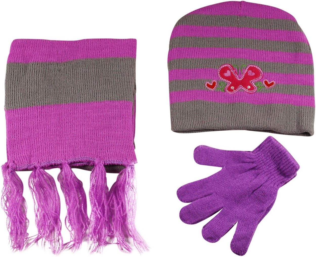 children's hat scarf and gloves set next