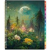 2027 Planner Weekly and Monthly - Planner 2027, Jan.2027 - Dec.2027, 9"&times;11" | Colorful Tabs, Twin-wire Binding, Pocket, Thick Paper, 2027 Calendar Planner, Weekly and Monthly Planner for School, Office