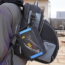 MELOTOUGH Fastener Bag Small Zip Tool Pouch Canvas