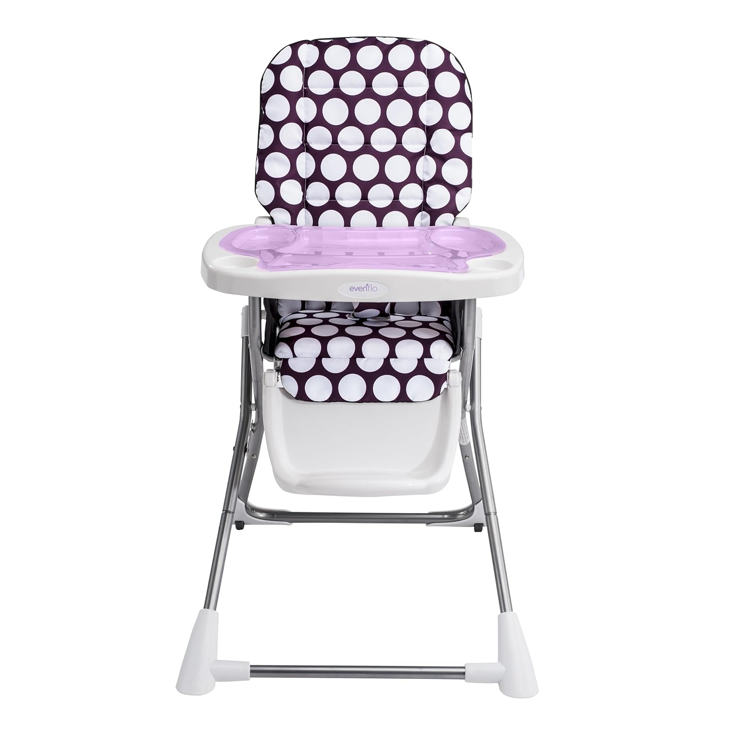 purple high chair