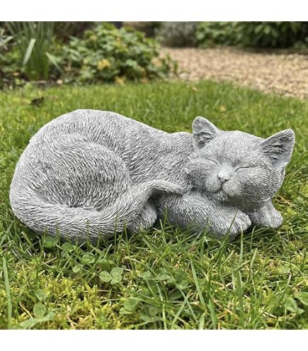 Amazon.com : Hi- Line Gift 87711-B Lynx Kitten Statue : Patio