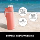 Ninja Thirsti 530 ml Water Bottle Leak-Proof Triple Insulated Coral view 3