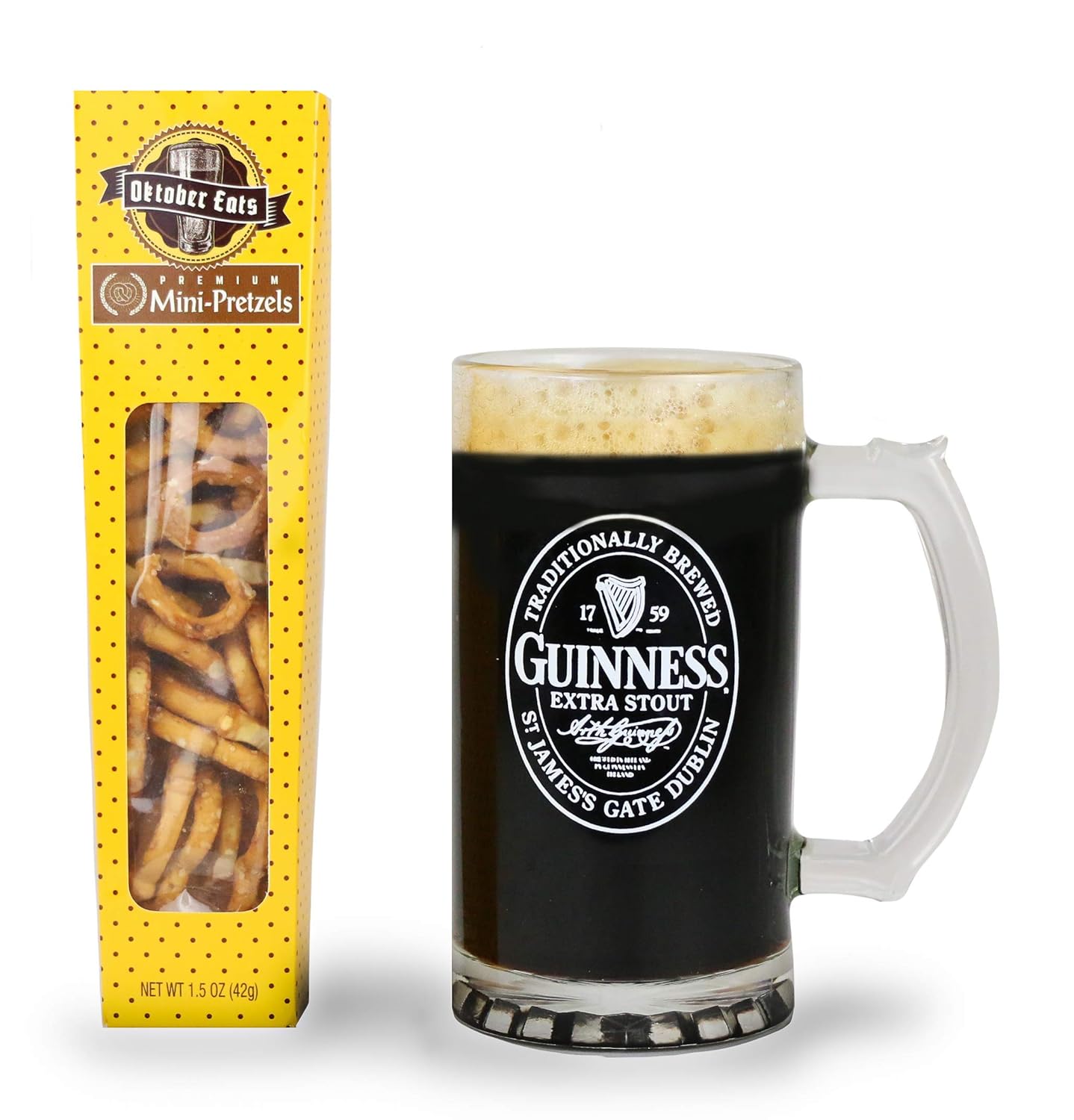 Includes 2 Guinness Glasses Guinness Pint Glass Gift Set Thoughtfully