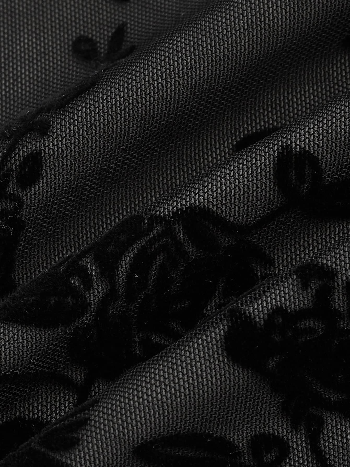 Verdusa Women's 90s Floral Mesh Grunge Dress Sleeveless Short Little Dresses Black Multi M - Image 4