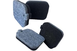 FJSADOBO 4pcs Air Filter for Stihl Blower BG45 BG46 BG55 BG65 BG85 SH55 SH85 BR45C Replace 4229 120 1800