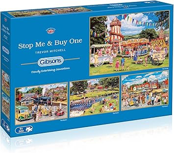 gibsons 4x500 piece jigsaws