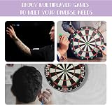 Bansusu 30Pcs Dart Flights and Stems Sets Durable Metal Dart Stems Pack view 5
