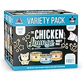 Weruva Wet Cat Food, The Chicken Lounge Pat&eacute; Variety Pack, 3oz Can, Pack of 12