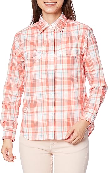 Amazon Co Jp ミズノ アウトドア トラベル ウォーキングウエア Go To マジックドライ長袖シャツ B2mc06 レディース 服 ファッション小物