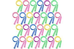Elcoho 36 Packs Jump Rope Set 7.3 Feet Adjustable Skipping Rope for Kids Party Favors, Outdoor Activity, Birthday Reward Gift